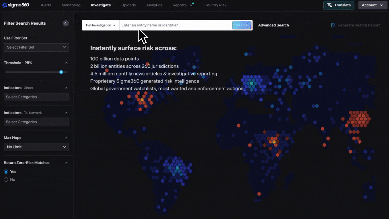 Sigma360 #1 Adverse Media Solution Overview