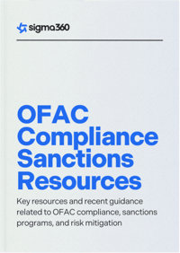 OFAC Compliance Sanctions Resources